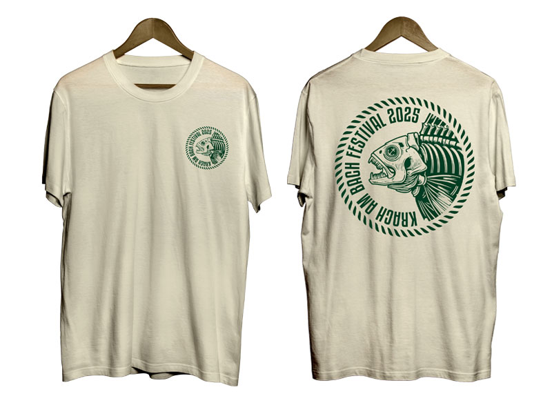 KRACH AM BACH - Festival 2025 Logo T-Shirt