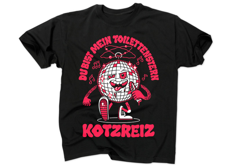KOTZREIZ - Toilettenstern T-Shirt KOTZREIZ - Toilettenstern T-Shirt