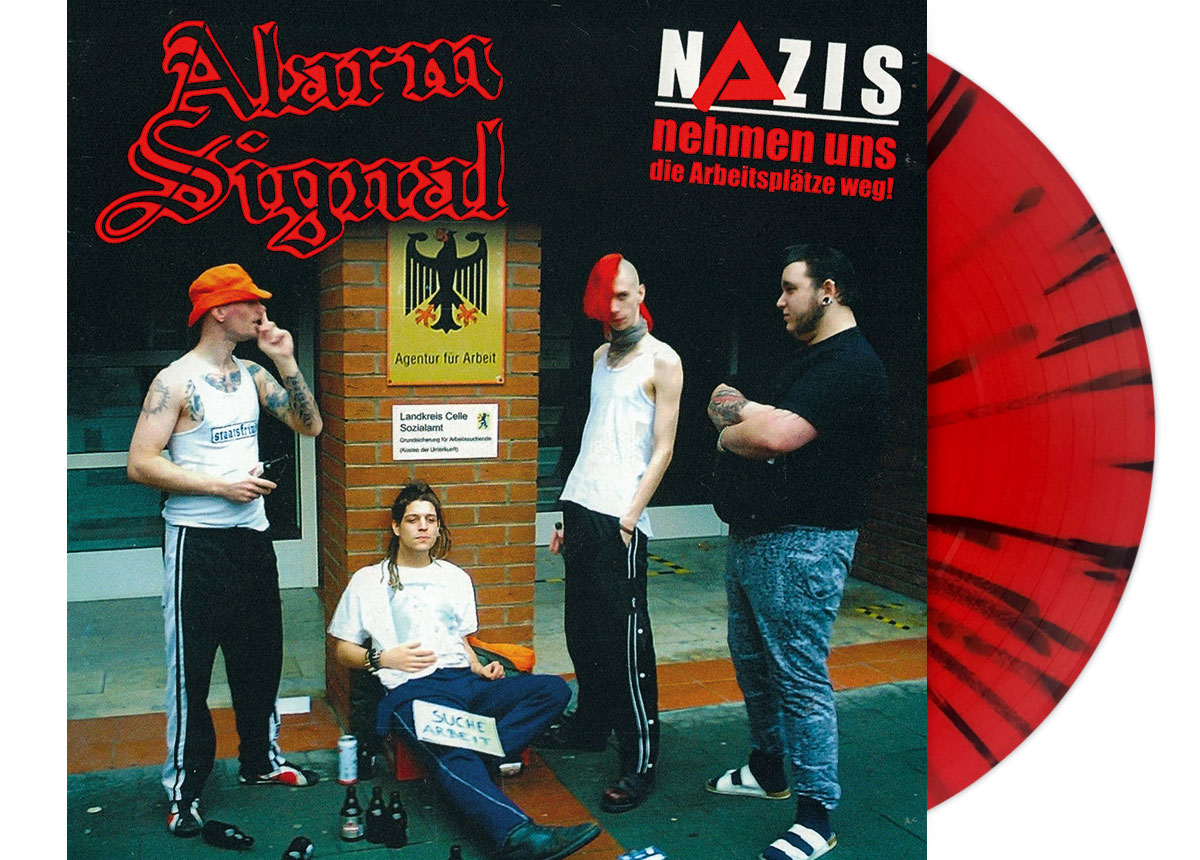 ALARMSIGNAL - Nazis nehmen uns die Arbeitsplätze weg 12" LP - SPLATTER ALARMSIGNAL - Nazis nehmen uns die Arbeitsplätze weg 12" LP - SPLATTER