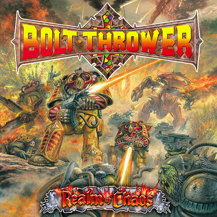BOLT THROWER - Realm of Chaos 12" LP - BLACK