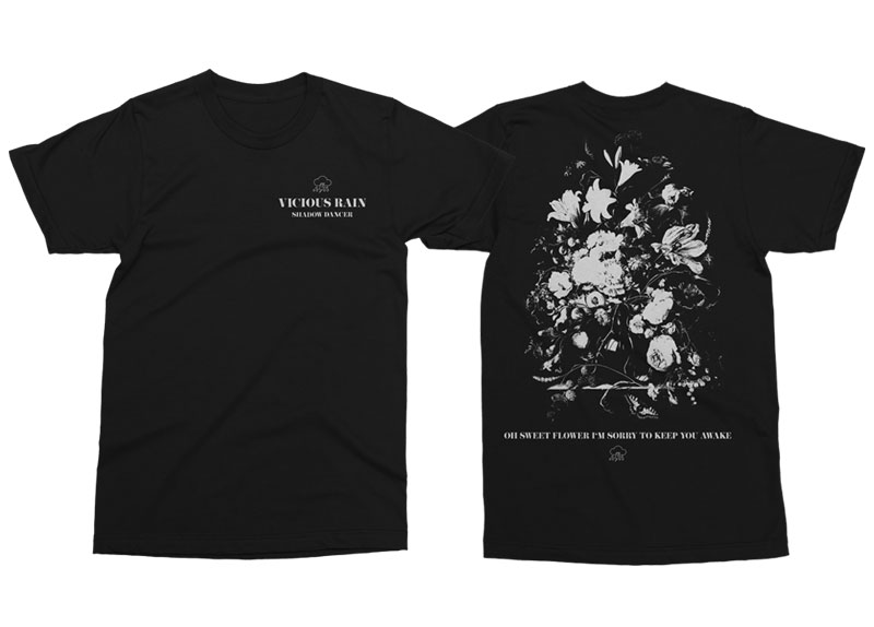 VICIOUS RAIN - Shadow Dancer T-Shirt VICIOUS RAIN - Shadow Dancer T-Shirt
