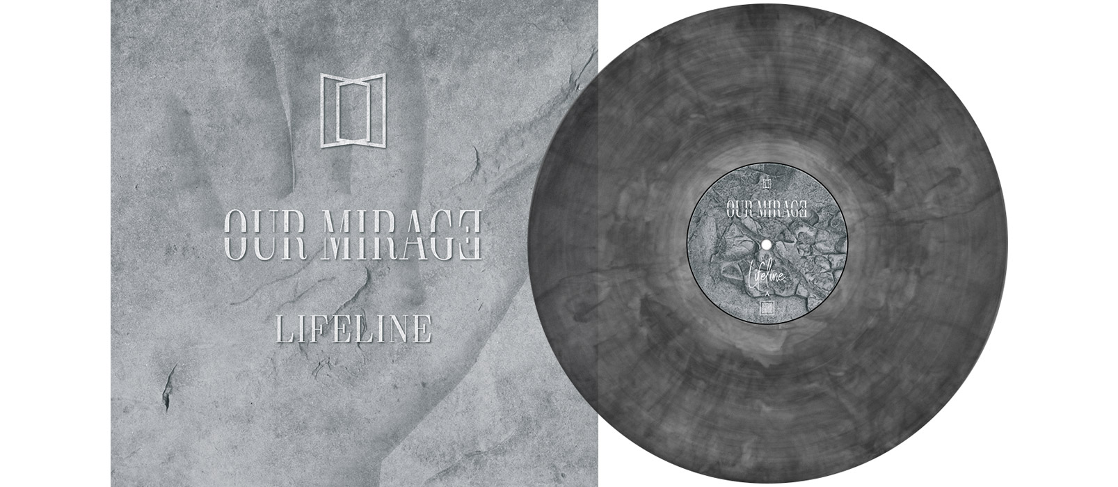 OUR MIRAGE - Lifeline 12" LP - MARBLED OUR MIRAGE - Lifeline 12" LP - MARBLED