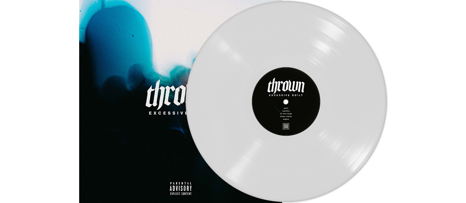 THROWN - Excessive Guilt 12" LP - SOLID WHITE THROWN - Excessive Guilt 12" LP - SOLID WHITE