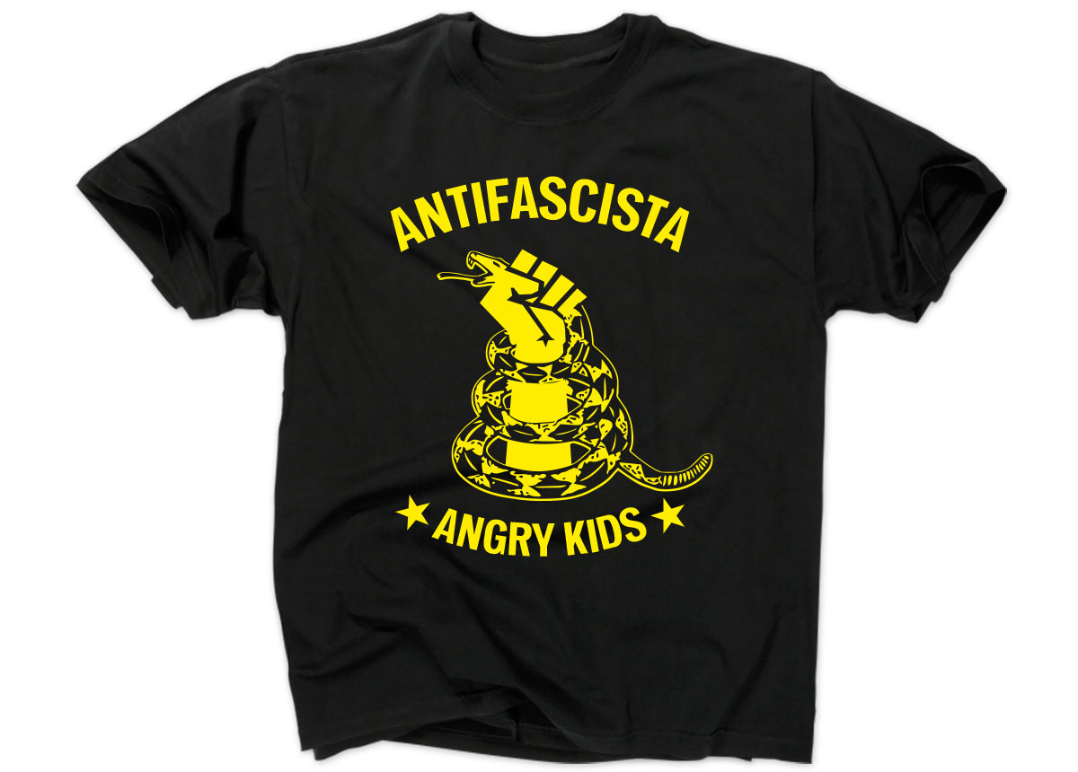 ANGRY KIDS - Antifascista T-Shirt
