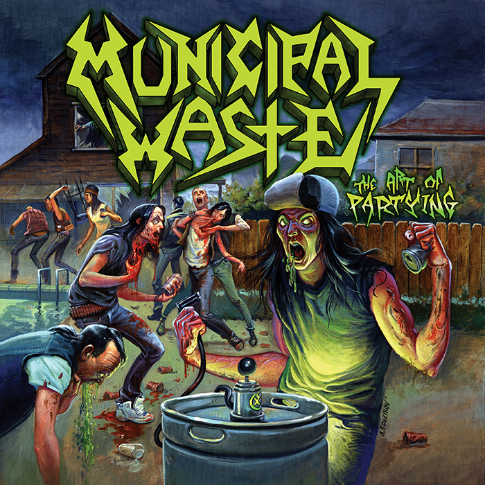 MUNICIPAL WASTE - The Art Of Partying CD