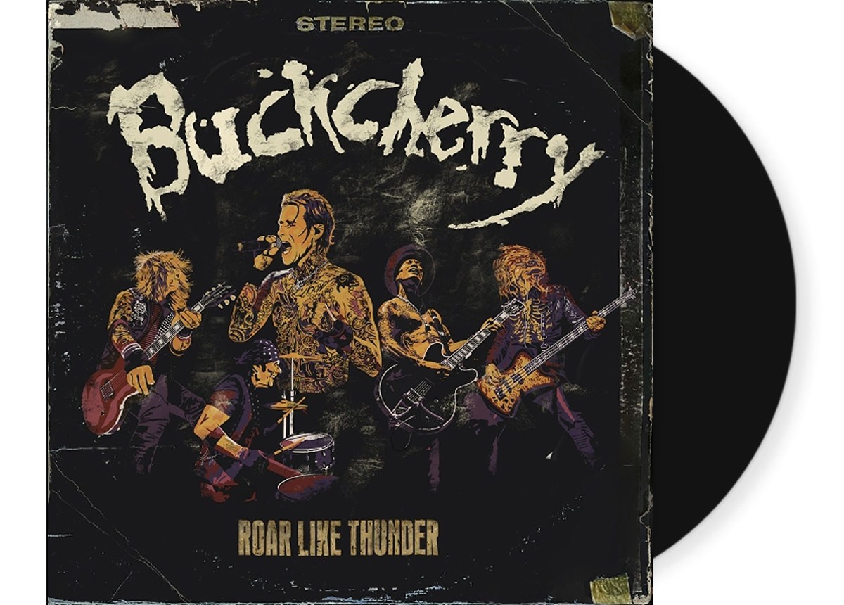 BUCKCHERRY - Roar Like Thunder 12" LP - BLACK
