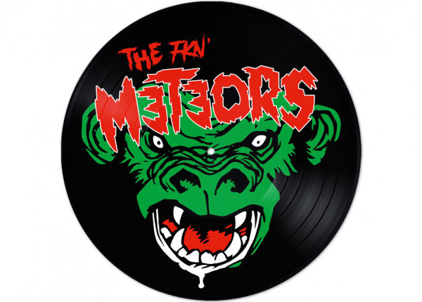 METEORS, THE - Murder Party / Dead Man's Hand 7" PICTURE VINYL