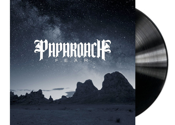 PAPA ROACH - F.E.A.R. 12" LP - BLACK