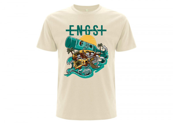 ENGST - Partybus Ecru T-Shirt