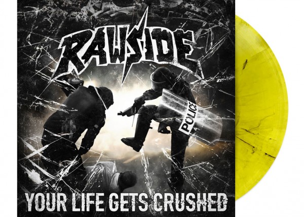 RAWSIDE - Your Life Gets Crushed 12" LP - YELLOW