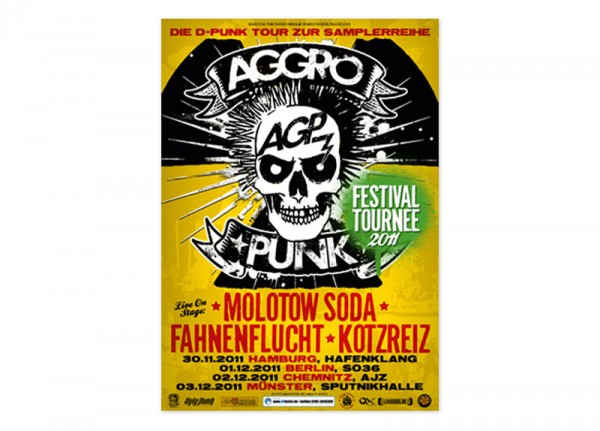 AGGROPUNK - Festival Tournee 2011 Poster