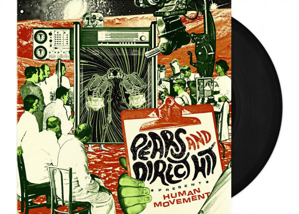 PEARS/DIRECT HIT - Human Movement (Split) 12" LP