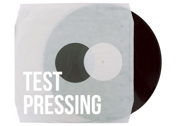 DEATH BY STEREO - We're All Dying Just In Time 12" LP - TEST PRESSING