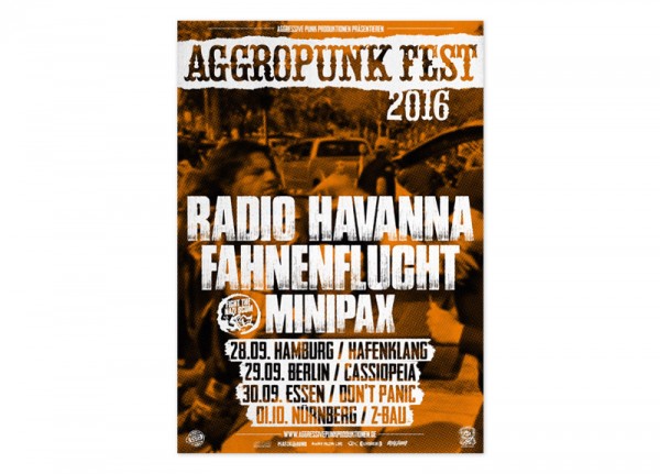 AGGROPUNK - Fest 2016 Poster