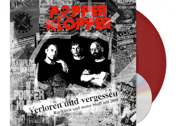POPPERKLOPPER - Verloren und vergessen 12" LP - RED Incl. CD