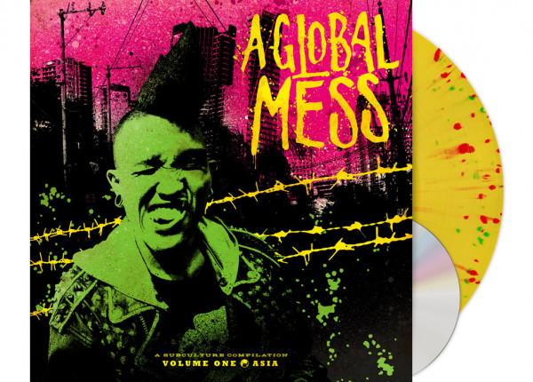 V.A. - A Global Mess - Vol. One: Asia 12" LP SPLATTER INCL. CD