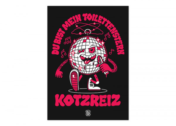 KOTZREIZ - Toilettenstern Poster