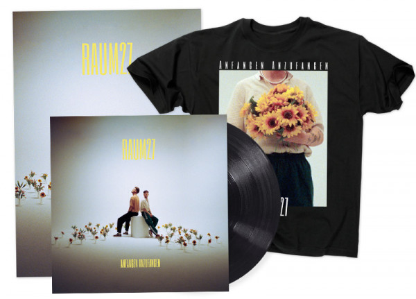 RAUM27 - Anfangen Anzufangen 12" LP + T-Shirt Black BUNDLE