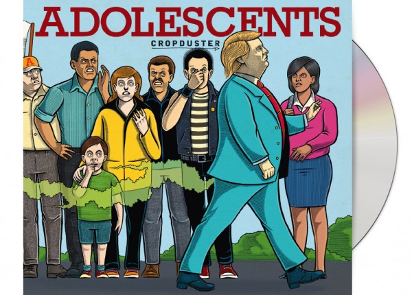 ADOLESCENTS - Cropduster DIGIPAK CD