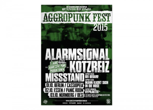 AGGROPUNK - Fest 2015 Poster