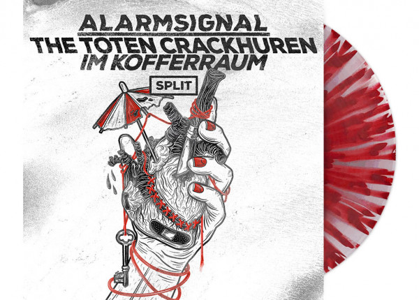ALARMSIGNAL / THE TCHIK - Split 12" EP - SPLATTER