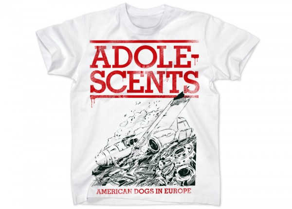 ADOLESCENTS - American Dogs In Europe T-Shirt