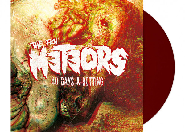 METEORS, THE - 40 Days a Rotting 12" LP - OXBLOOD