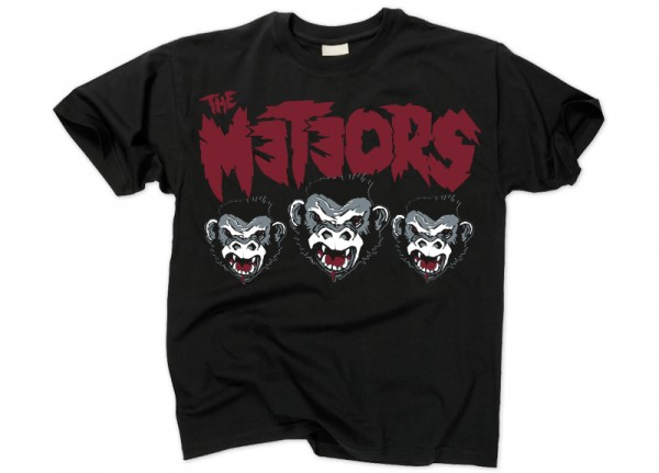 METEORS, THE - 3 Monkeys T-Shirt