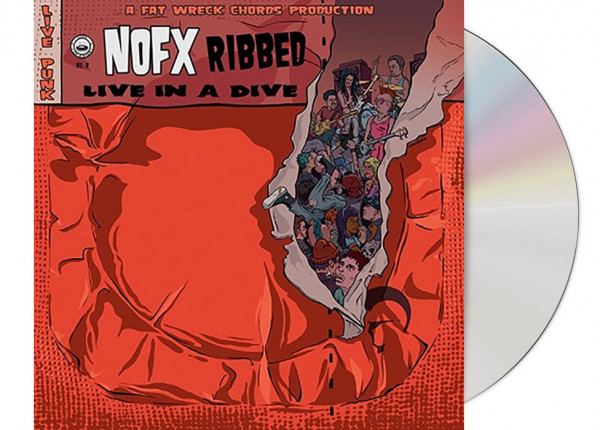 NOFX - Ribbed-Live In A Dive CD
