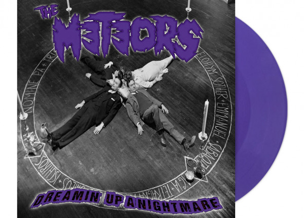 METEORS, THE - Dreamin' Up A Nightmare 12" LP - PURPLE